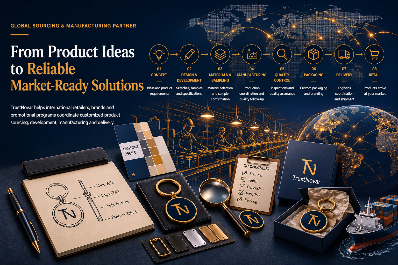 TrustNovar -- Global Sourcing and Product Development Partner