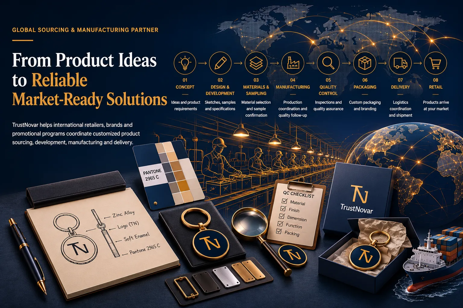 TrustNovar -- Global Sourcing and Product Development Partner