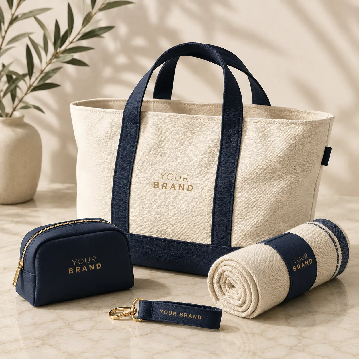 Customized lifestyle accessories for branded gift programs