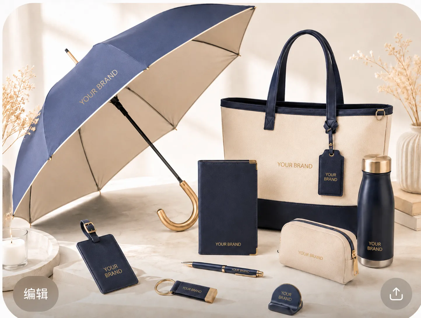 Promotional campaign program with coordinated merchandise across multiple product categories