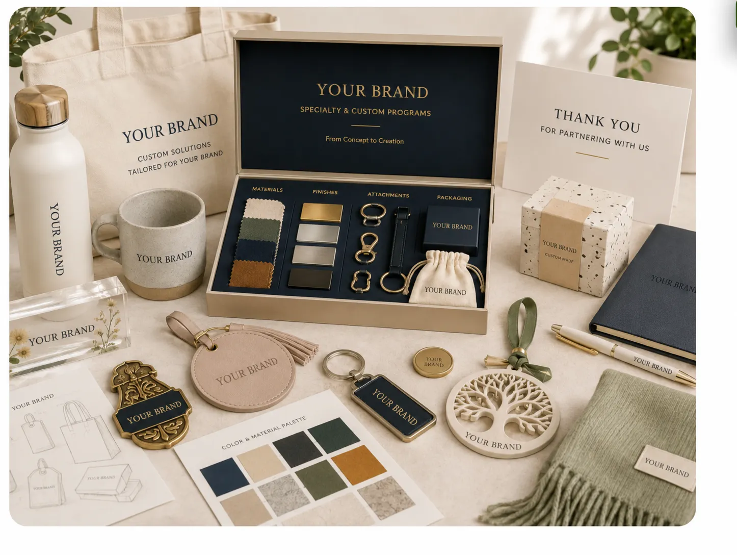 Specialty and custom product development programs