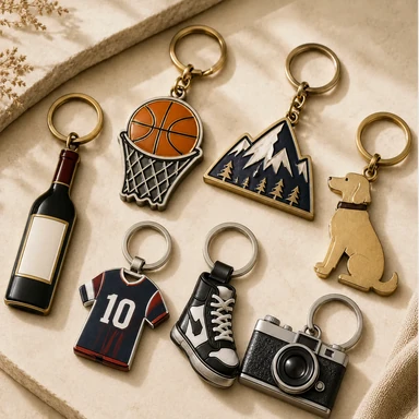 Novelty and Shaped Keychains